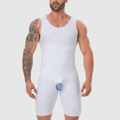 mens full body shapewear compression suit