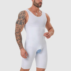 mens full body shapewear compression suit