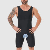 mens full body shapewear compression suit