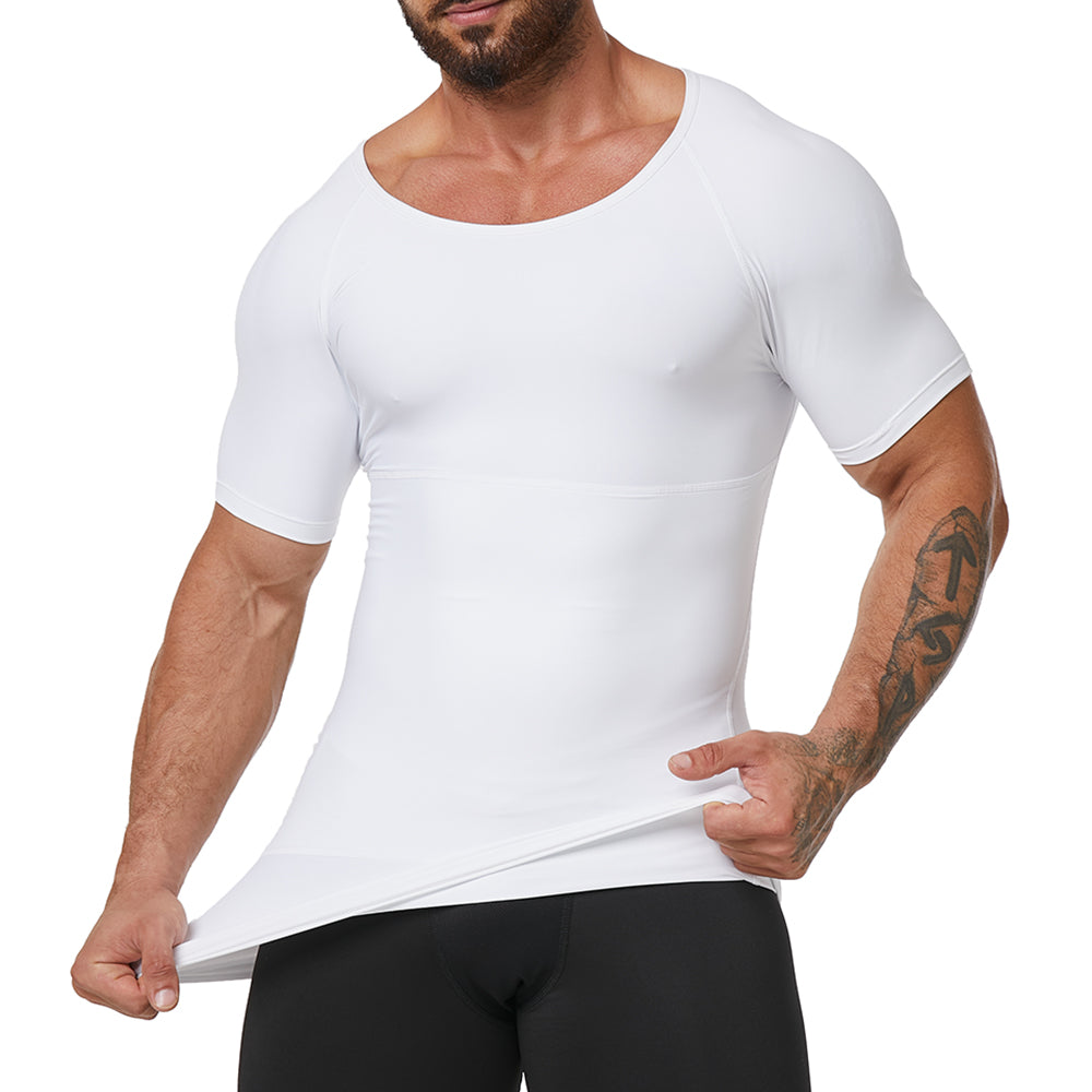 Tummy Control Men's Compression Shirt