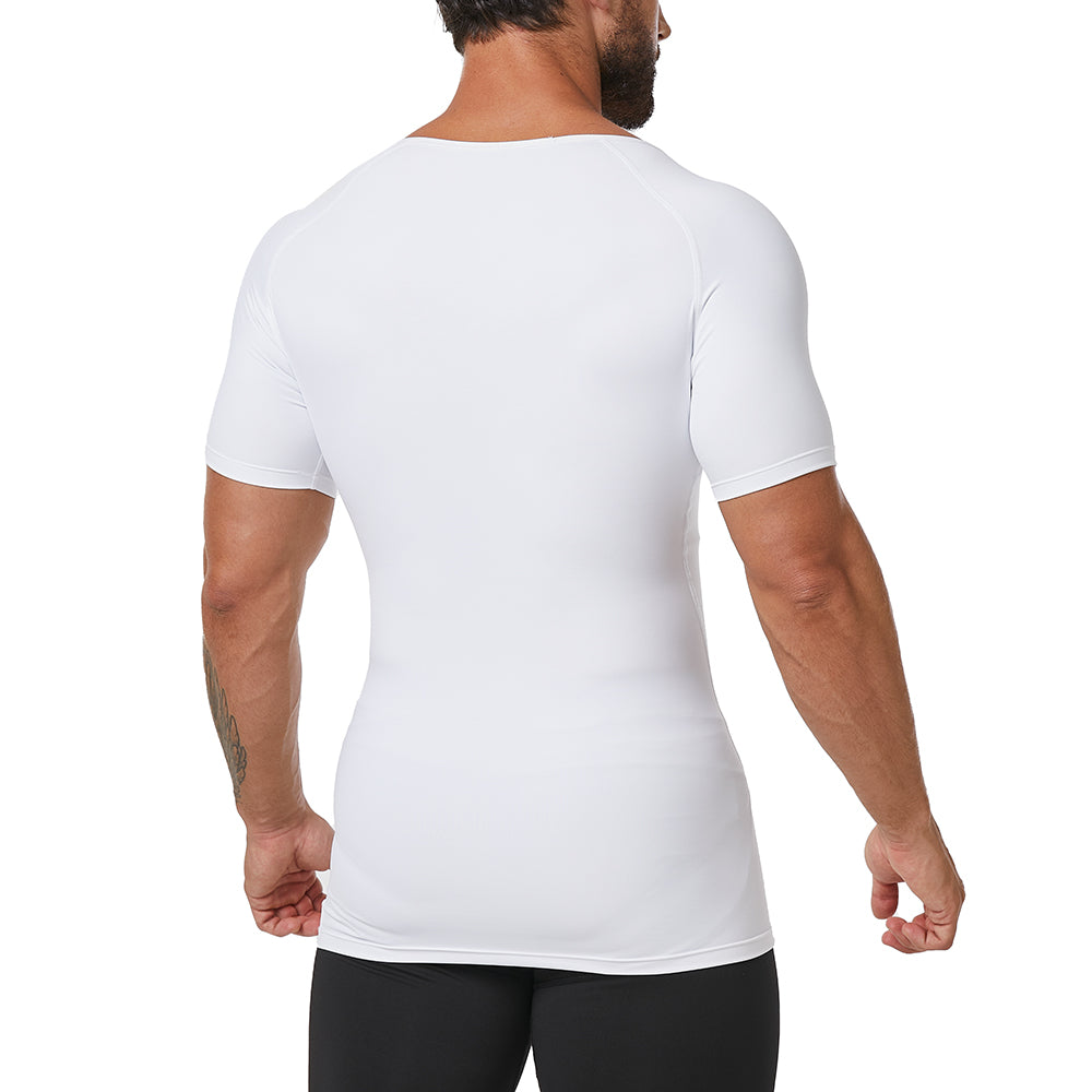 Tummy Control Men's Compression Shirt