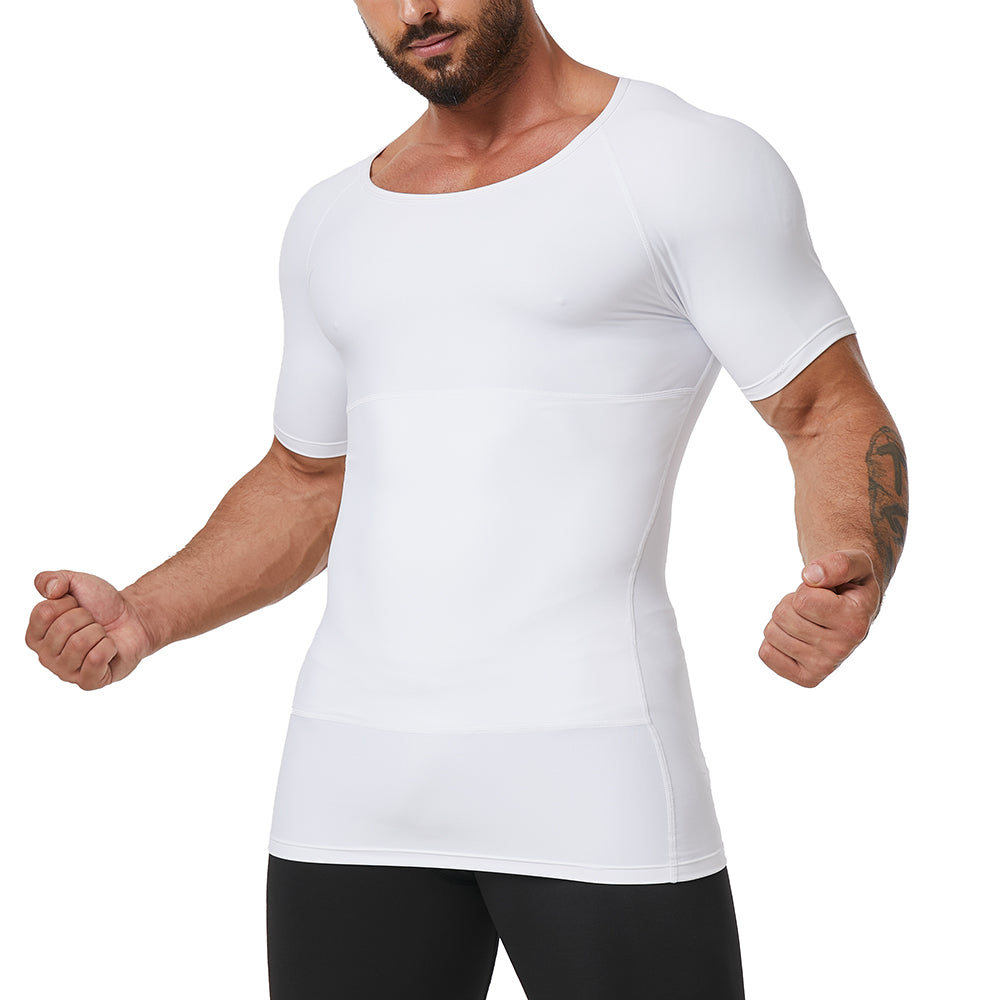 Tummy Control Men's Compression Shirt