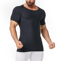 Tummy Control Men's Compression Shirt