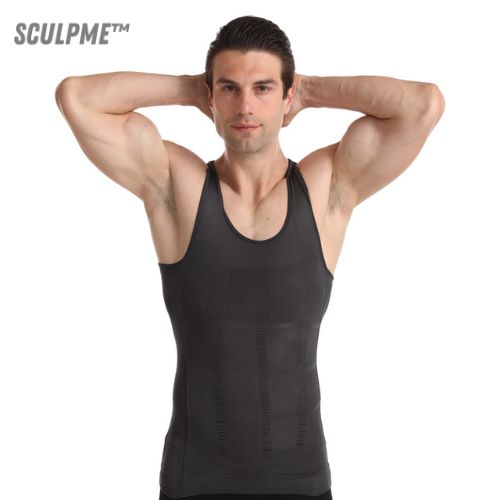 Men's Tummy Control Total Body Shaping Tank Top | Buy 1 Get 1 FREE