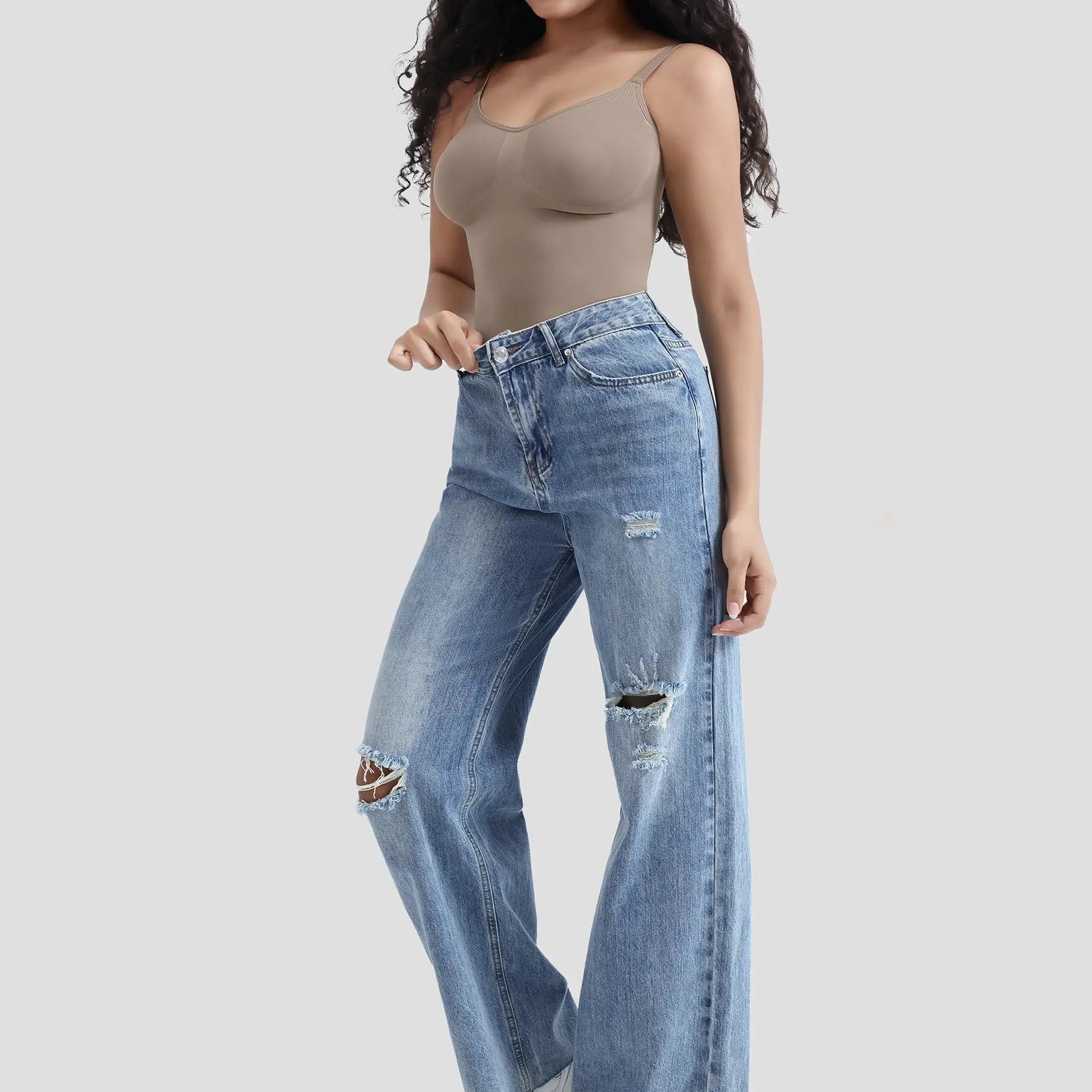 SCULPME Seamless Full Body Tummy Control Bodysuit Shapewear