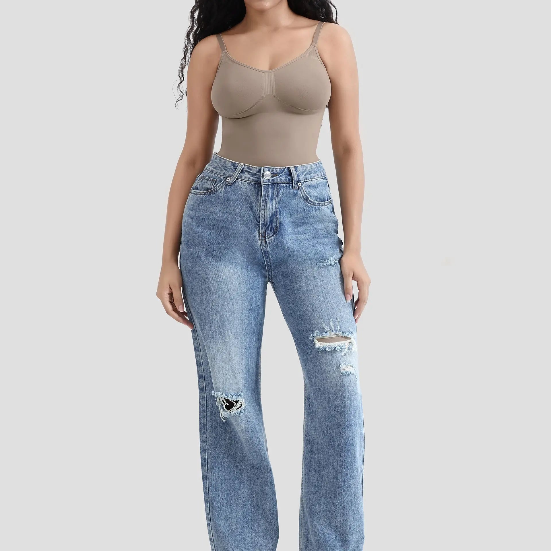 SCULPME Seamless Full Body Tummy Control Bodysuit Shapewear