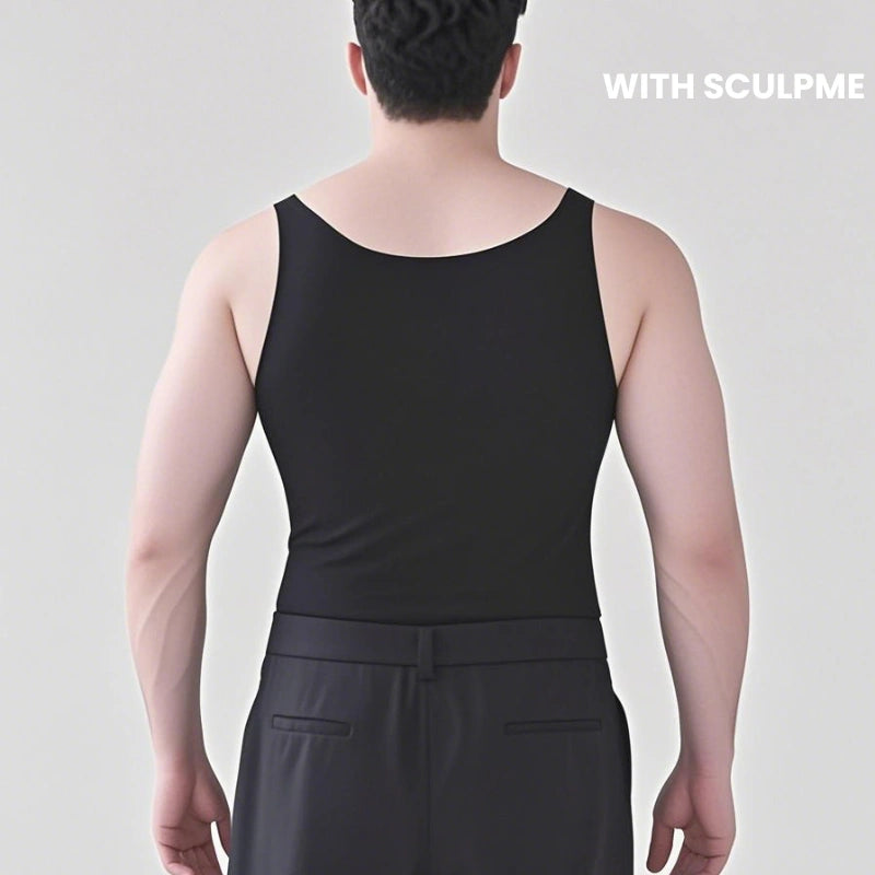 SCULPME™ Men's Tummy Control Total Body Shaping Vest | Buy 1 Get 1 FREE