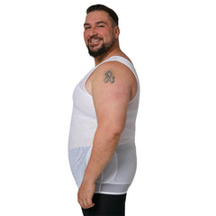 SCULPME™ Invisible Compression Undershirt | Breathable, Seamless Slimming Vest