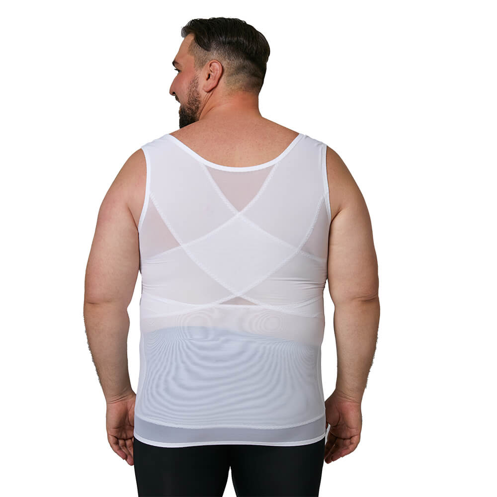 SCULPME™ Invisible Compression Undershirt | Breathable, Seamless Slimming Vest